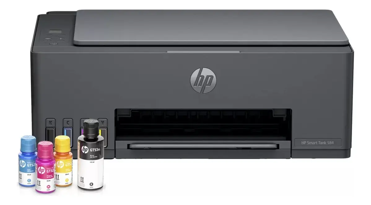 Impressora Multifuncional HP Smart Tank 584 - Preta — foto 1
