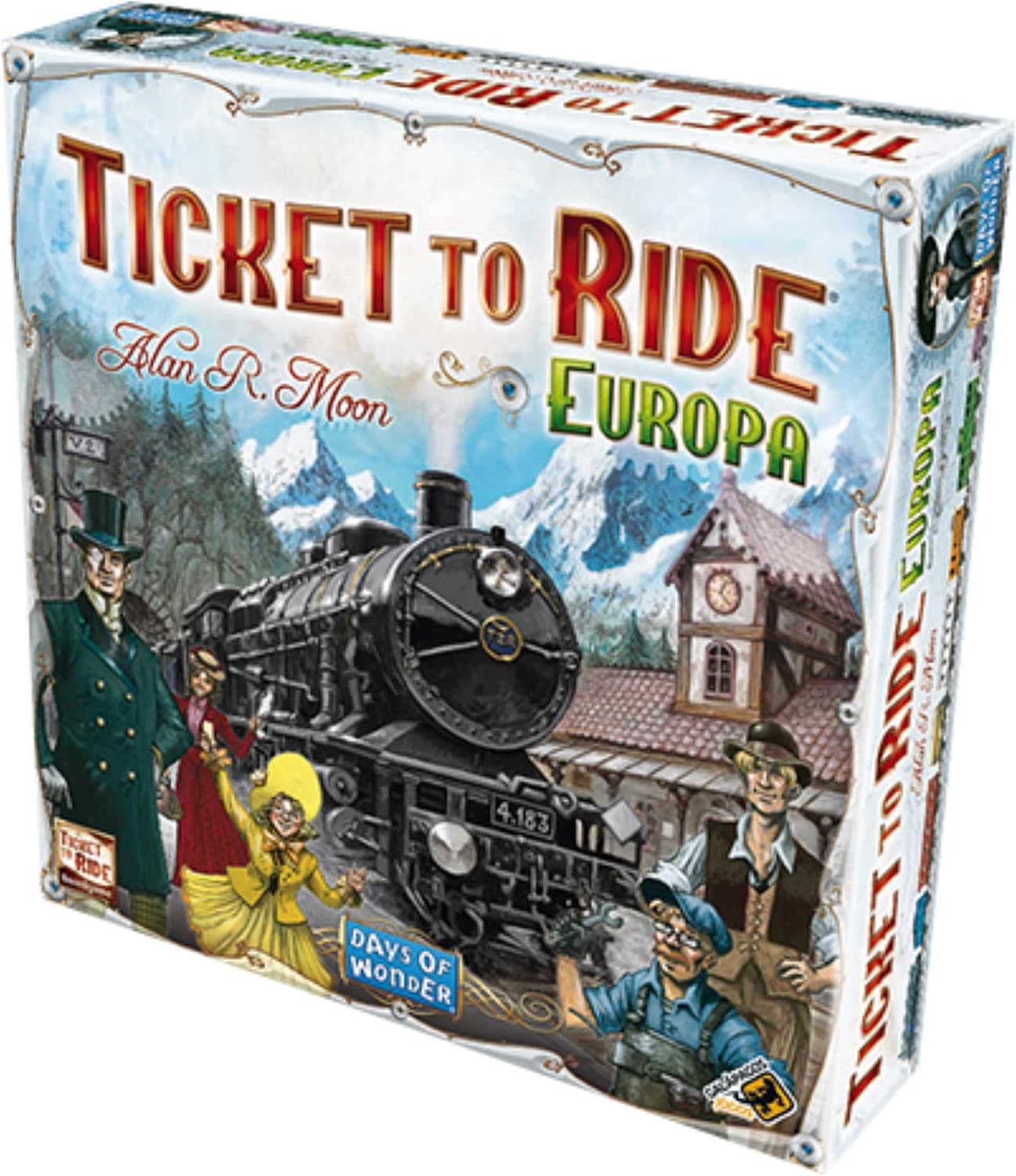 Jogo de Tabuleiro Ticket to Ride Europa — foto 1