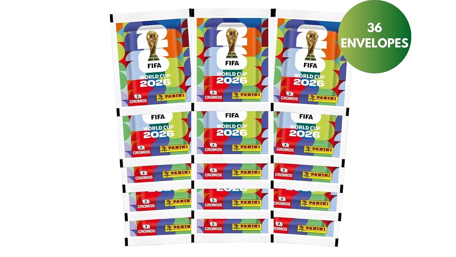 Kit com 36 Envelopes de Figurinhas FIFA WORLD CUP 2026™ — foto 1