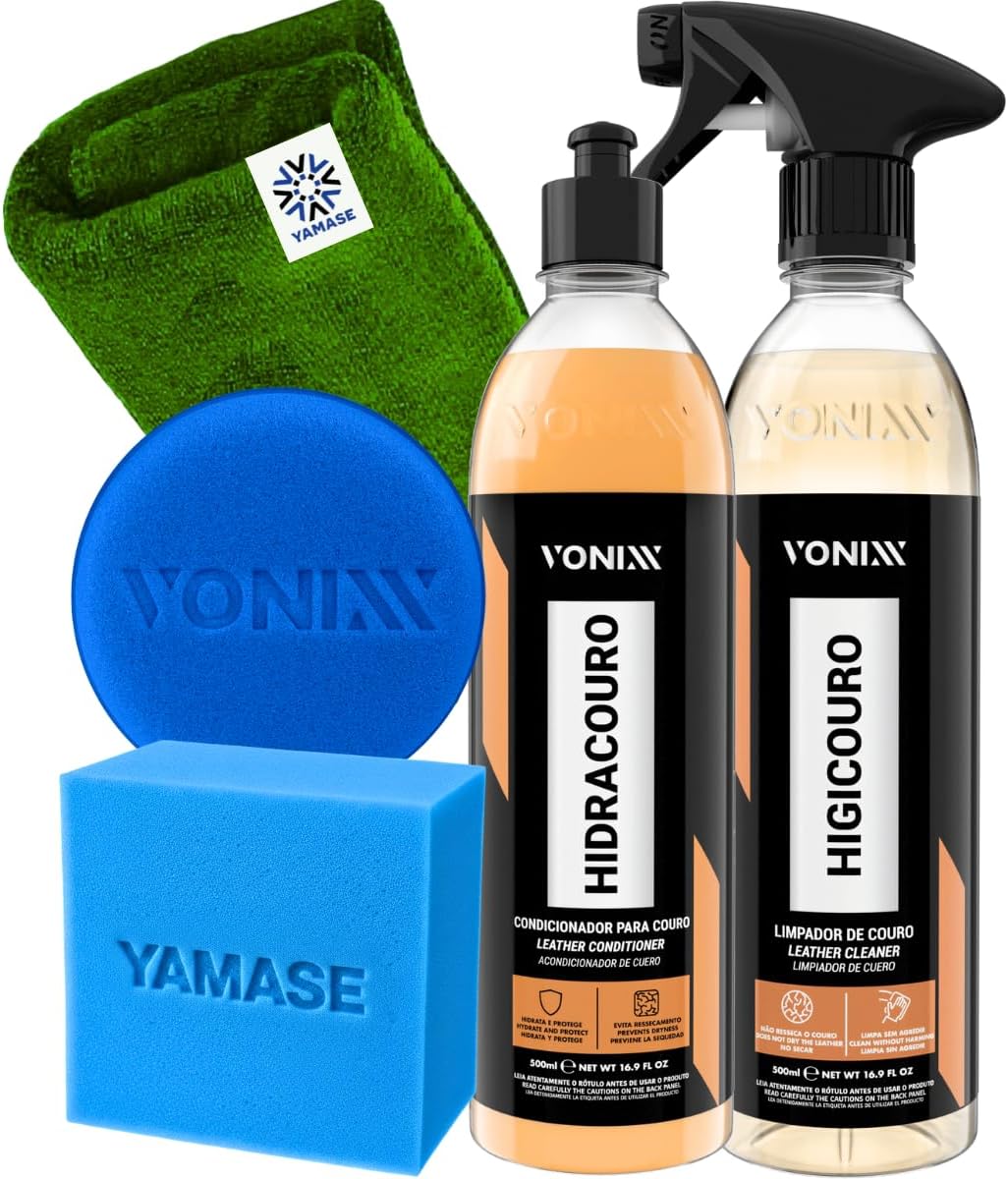 Kit Limpeza e Hidratação de Couro Hidracouro Higicouro Vonixx — foto 1