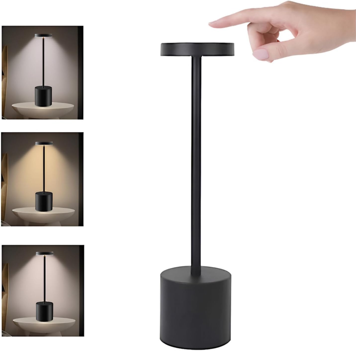 Luminária de Mesa Touch com 3 Modos de Luz Ajustáveis — foto 1