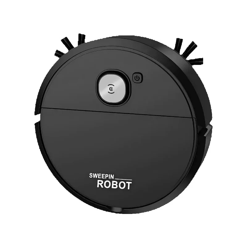 Robô Aspirador EasyClean 3 em 1 Varre, Aspira e Passa Pano Recarregável USB