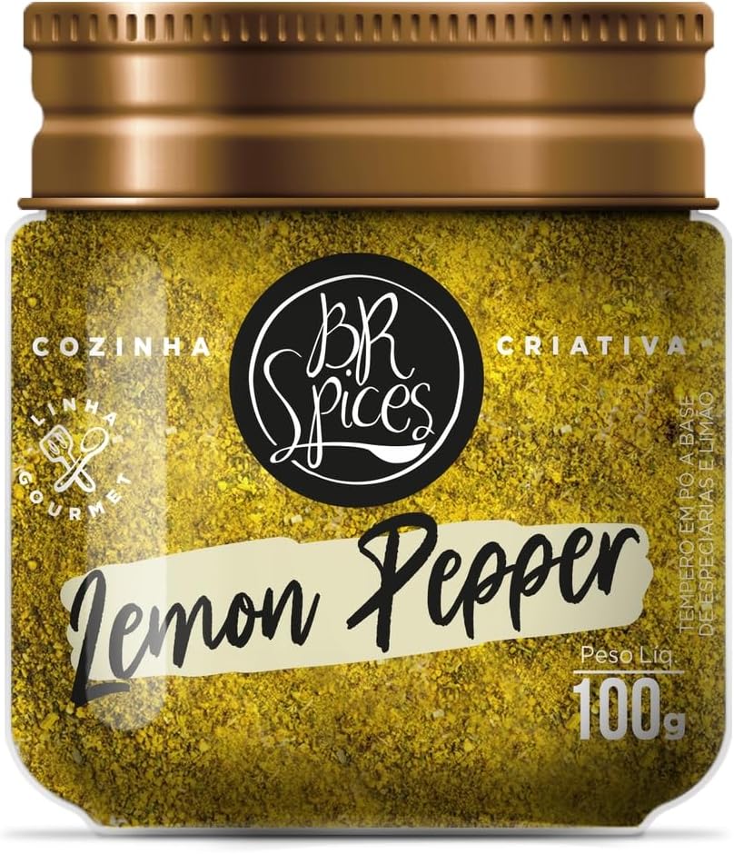 Tempero Lemon Pepper BR Spices 100g — foto 1