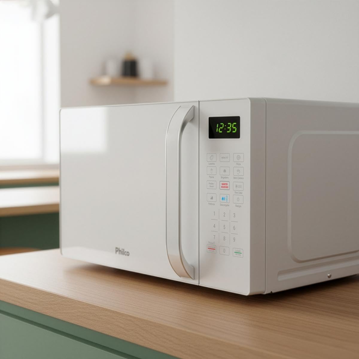Micro-ondas Philco 20l Branco Pmo23b 110v 110v