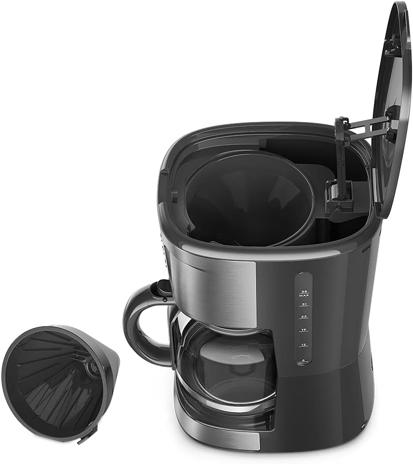 Electrolux Cafeteira Elétrica inox filtro permanente removivel capacidade 1,5L 38 xicaras função timer painel digital desligamento automatico ECM30 cor aço escovado 127v