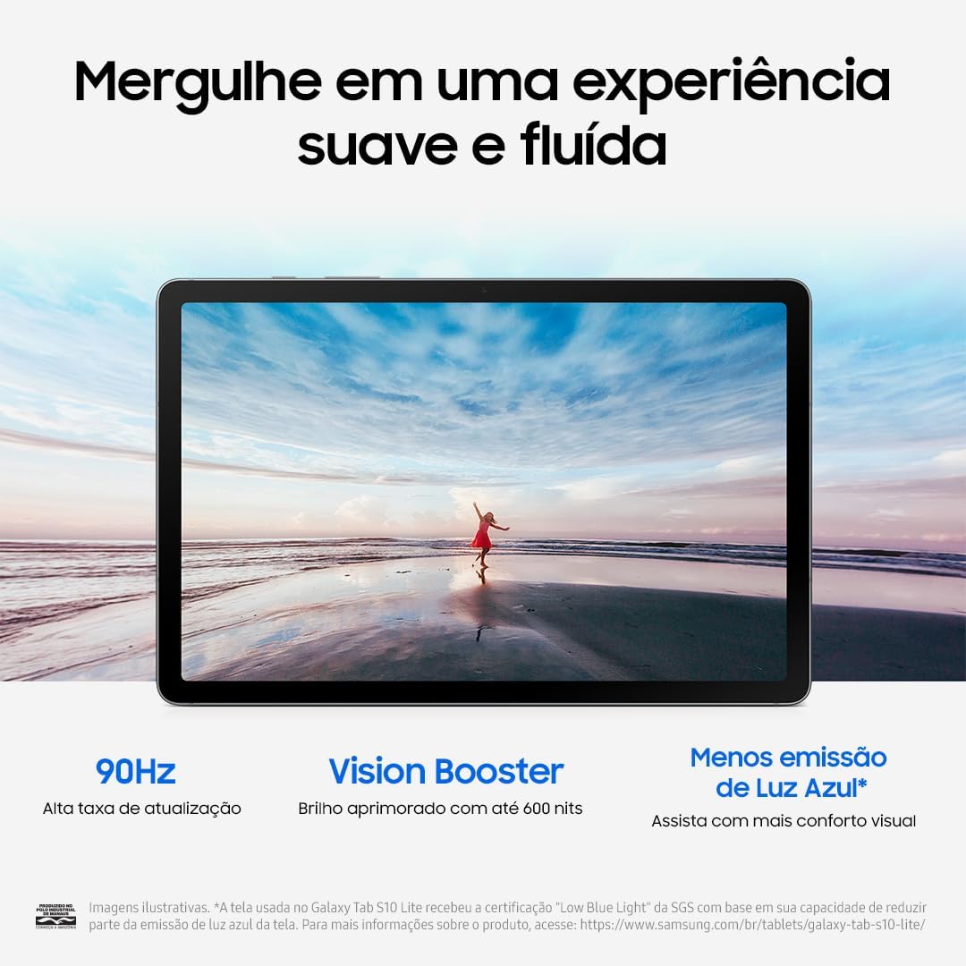 Tablet Tela 10,9 Polegadas com Câmera Traseira 8MP