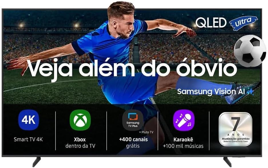 Samsung Combo Vision AI TV 75" QLED 4K QEF1 + Soundbar Samsung HW-B400F