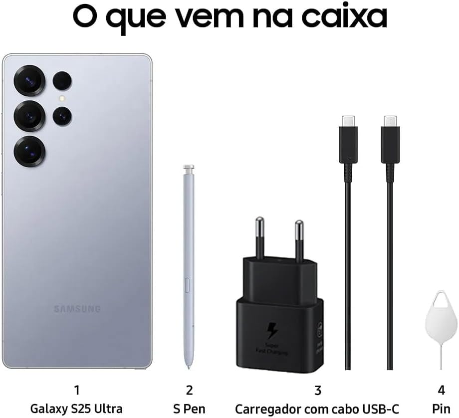 Smartphone Samsung Galaxy com Snapdragon 8 Elite e Busca Inteligente por IA