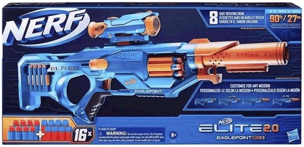 Lançador Nerf Elite 2.0 Eaglepoint RD-8