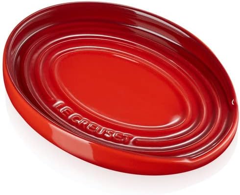 Le Creuset Descanso para Colher Oval Cerâmica Vermelho