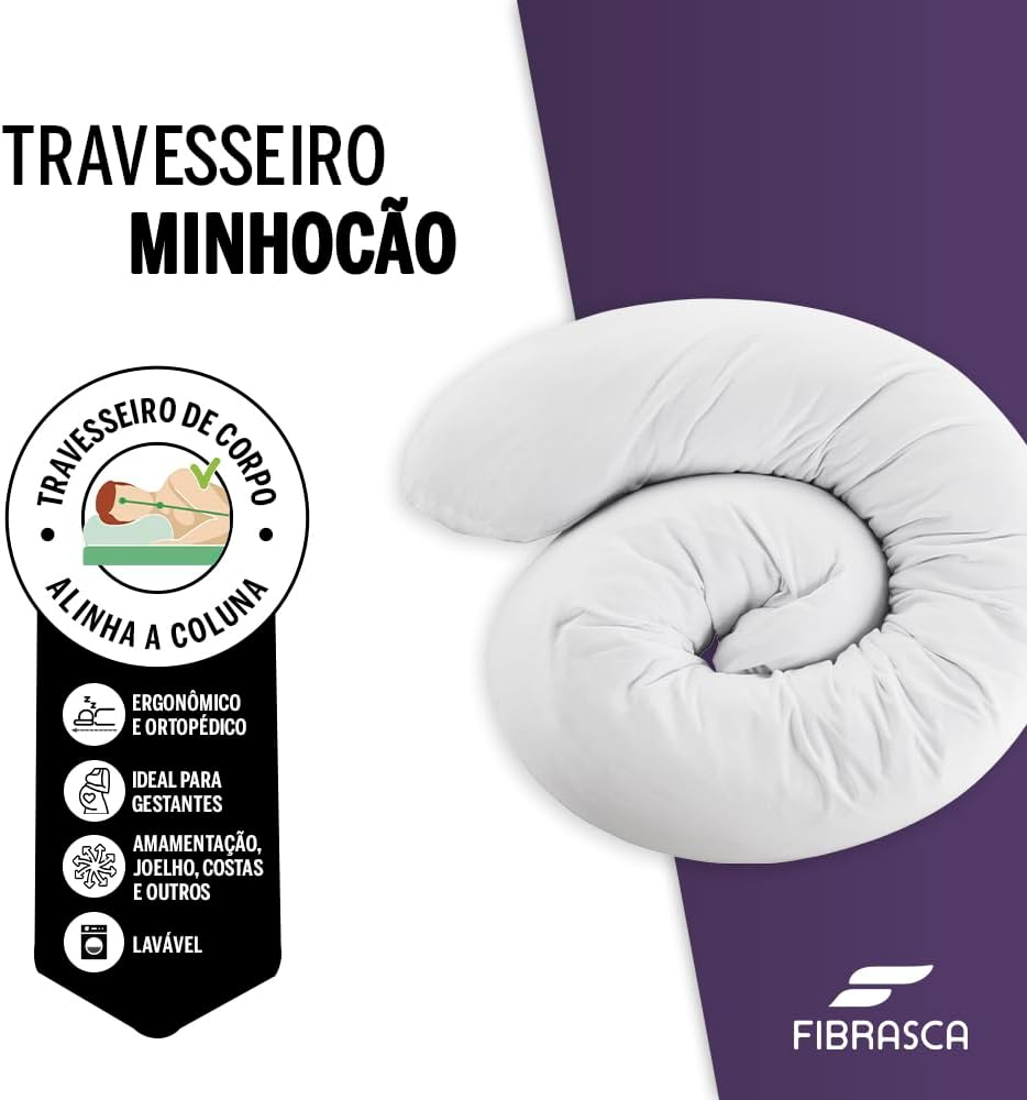 Travesseiro Ergonômico para Alinhamento da Coluna