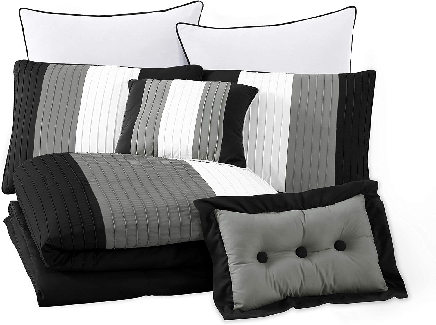Conjunto de Edredom Loft 8 Peças