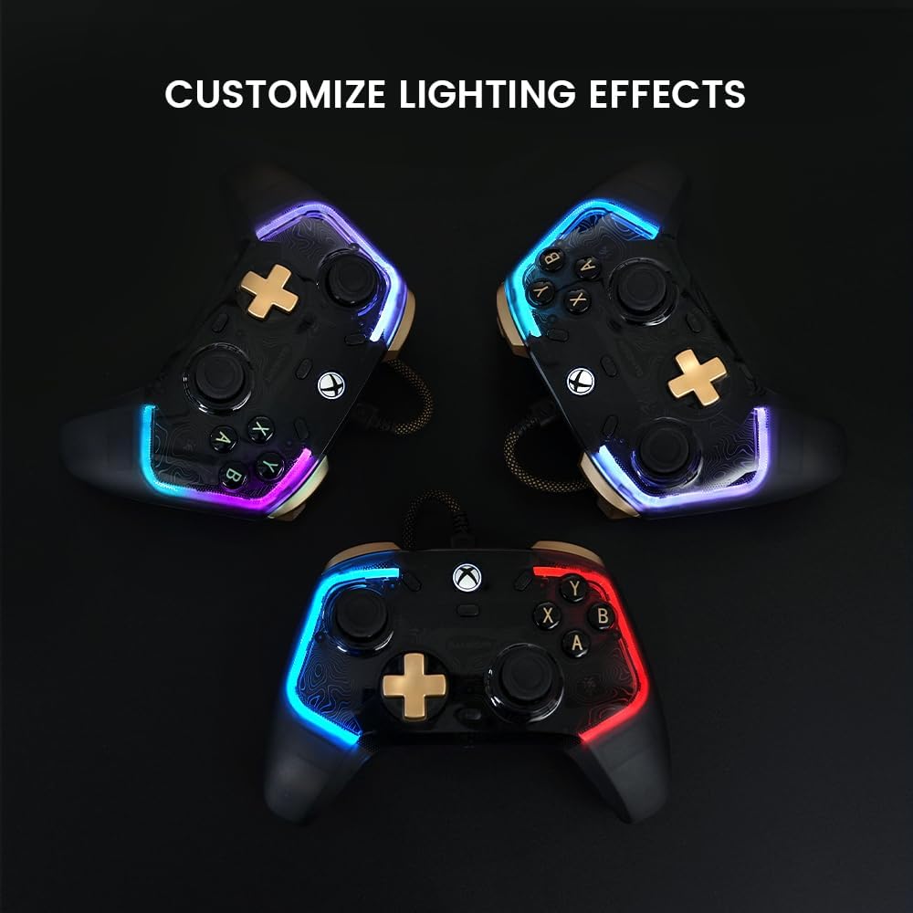 Controle GameSir Kaleid Flux para Xbox e PC com Iluminação RGB