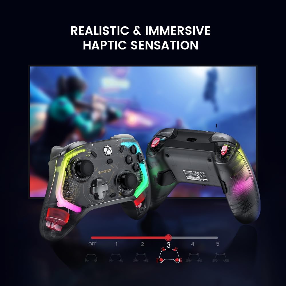 GameSir Kaleid Wired Controller para Xbox com alavancas de efeito Hall e acionadores analógicos