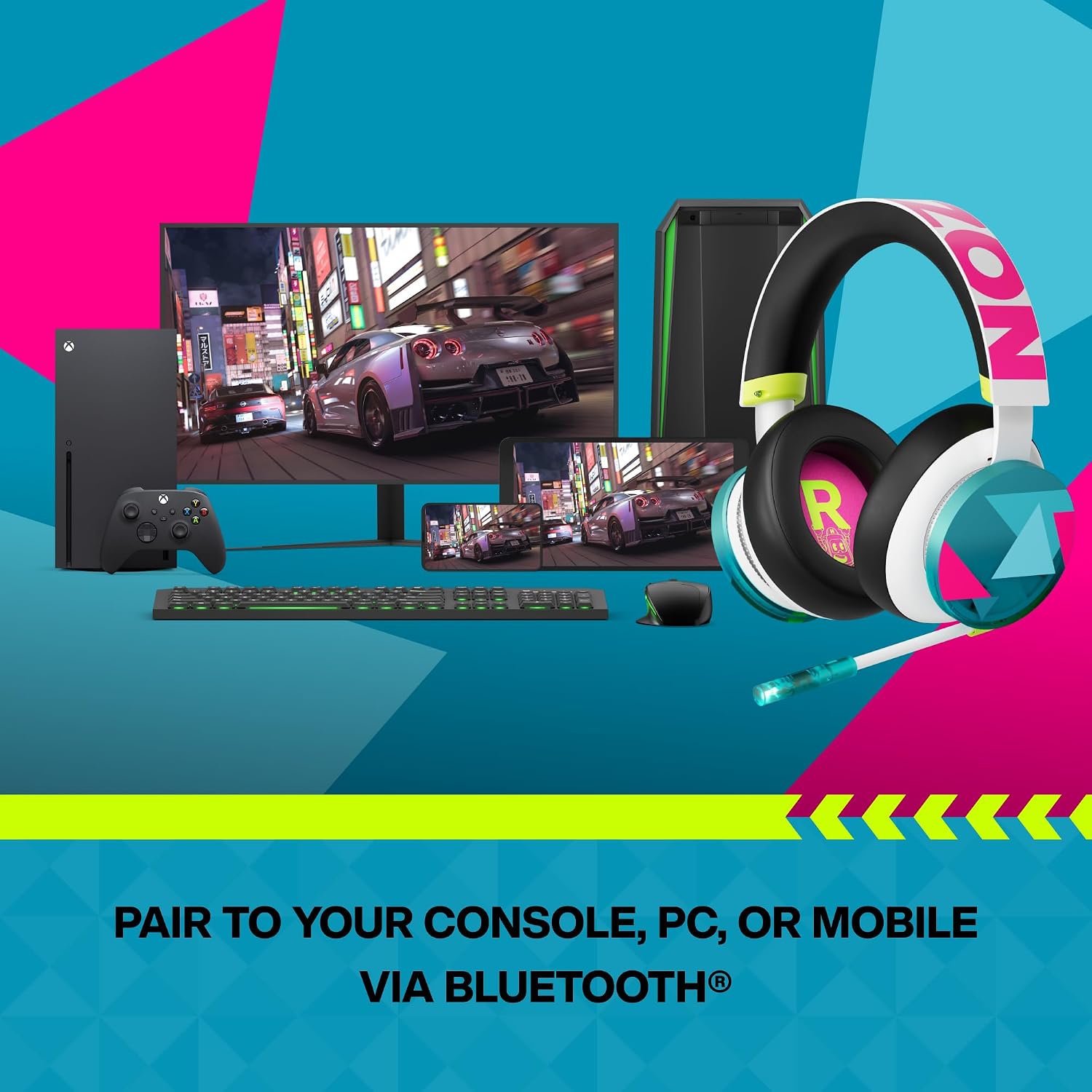 Headset sem fio parfa Xbox – Edição Limitada do Forza Horizon 6 [xbox_series_x,xbox_series_s,windows,xbox_one]