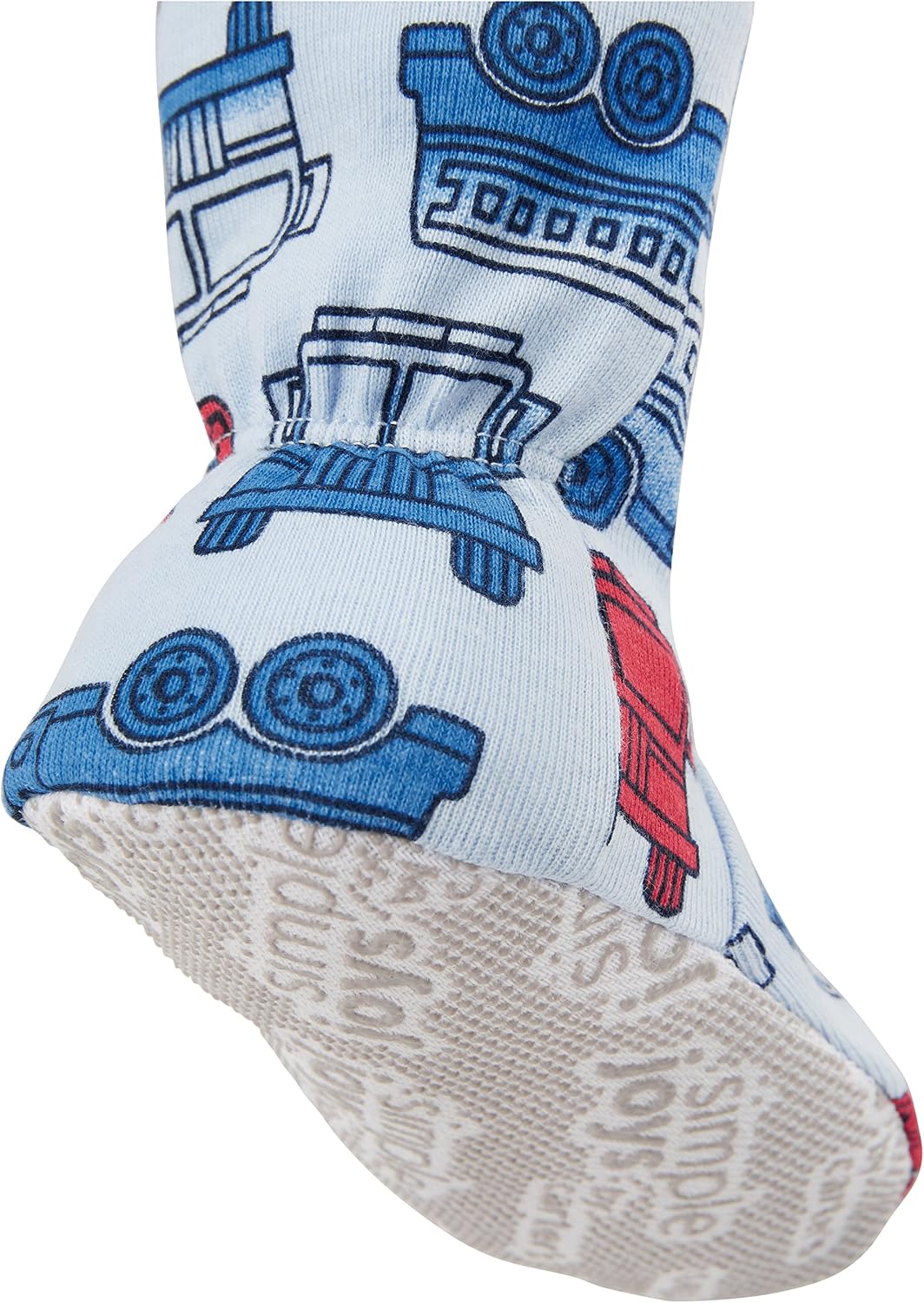 Macacão de dormir para bebês Pijama de algodão com pés justos Simple Joys by Carter'sMeninos