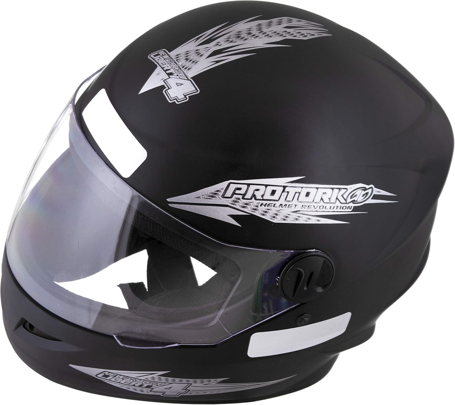 Capacete Automotivo com Viseira 2mm e Fechamento Micrométrico