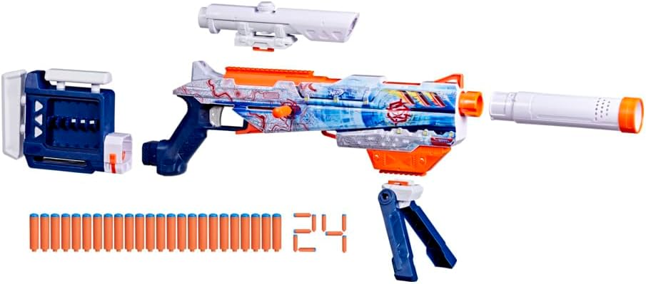 Nerf Loadout Arctic Zerostriker Lançador
