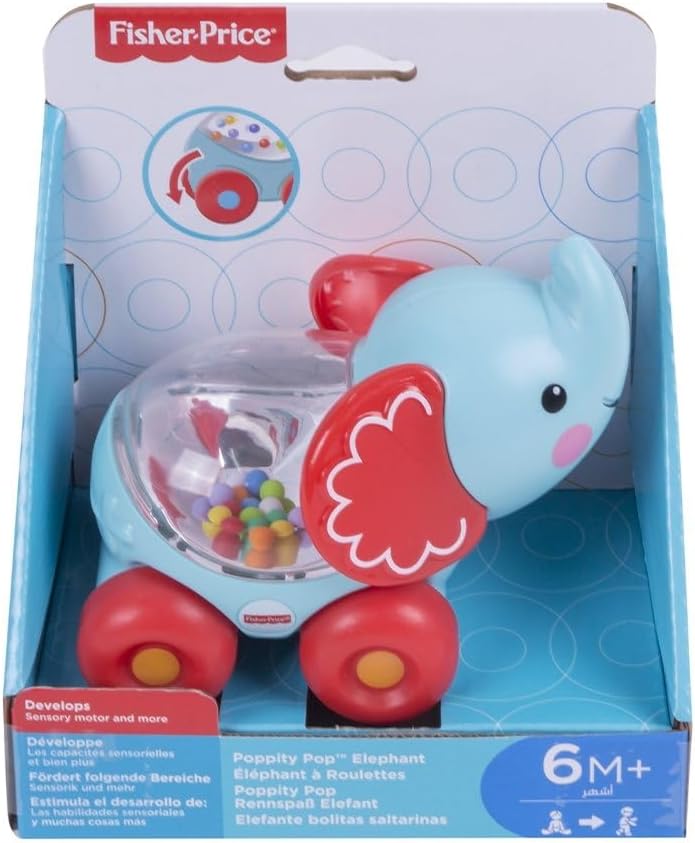 Animais Bolinhas Divertidas Brinquedo Bebês Fisher-Price. Com bolas coloridas, sons e movimento que incentivam o engatinhar. Ideal a partir dos 6 meses.