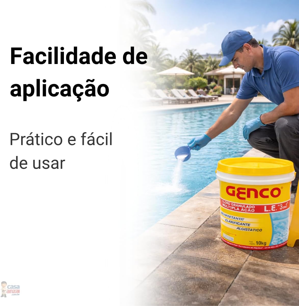 Cloro Genco L.E Mult 3x1-10kg