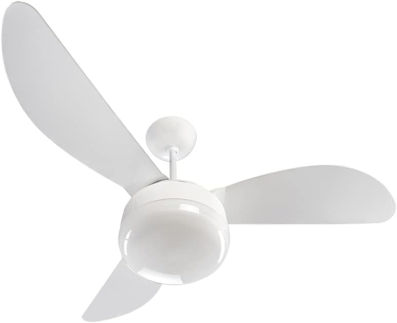 Ventilador de Teto com Lustre para 2 Lâmpadas