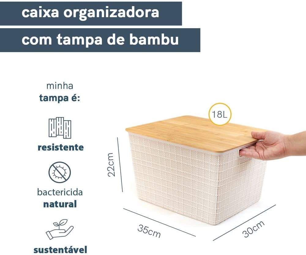 Cesto Organizador Multiuso Versátil