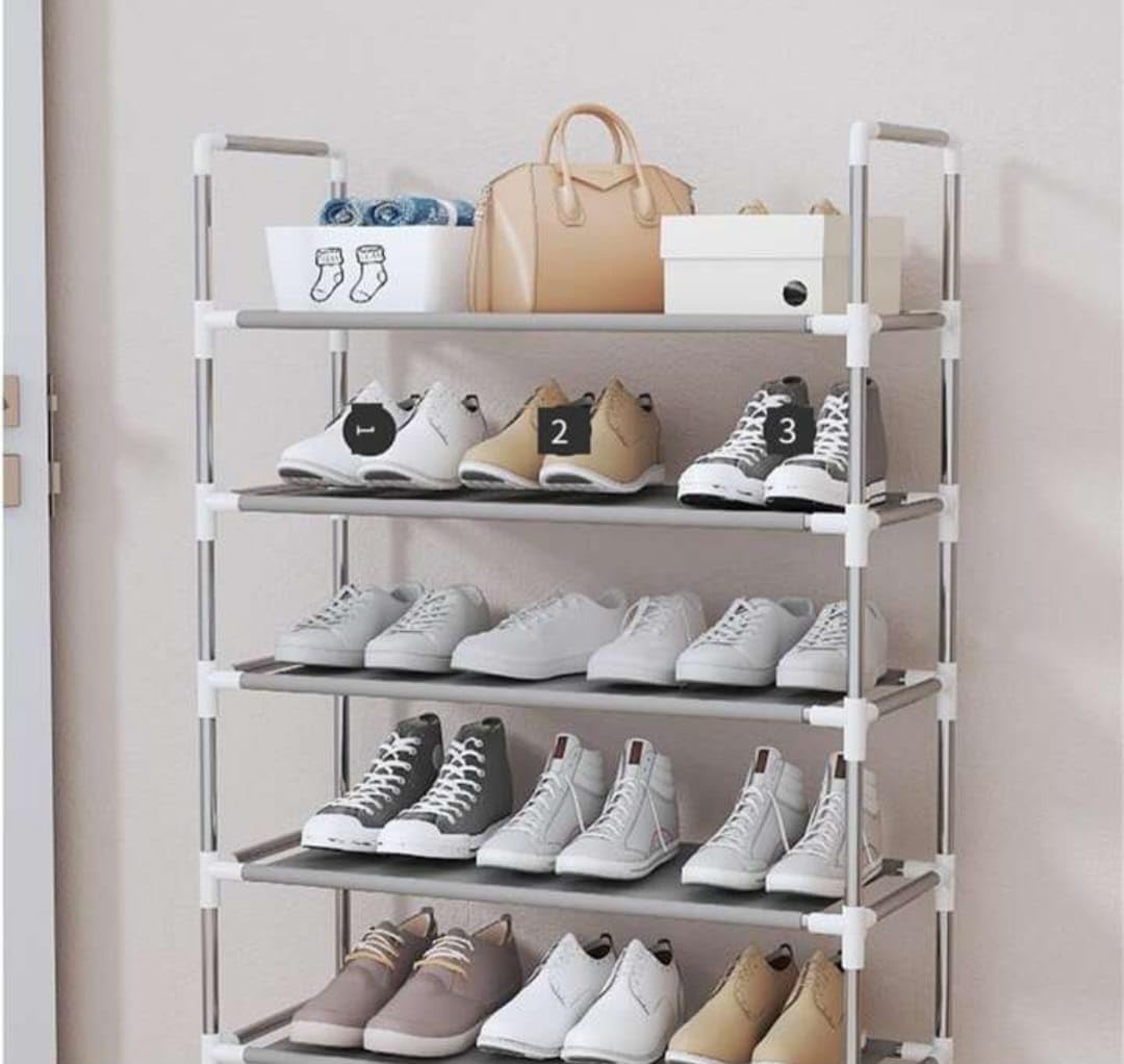 Sapateira Vertical Luxo 9 Prateleiras para 27 Pares