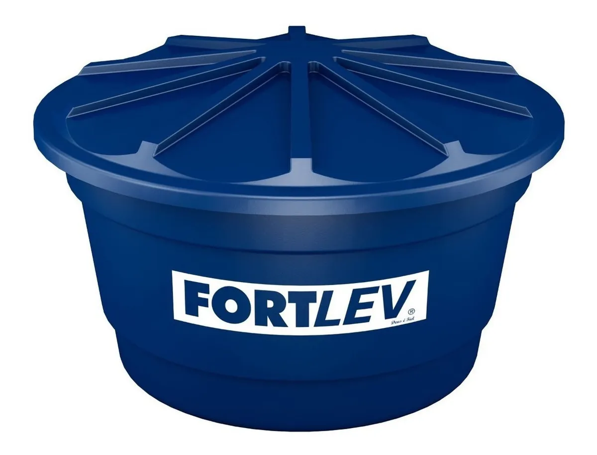 Caixa d'água 100L Fortlev Vertical Polietileno