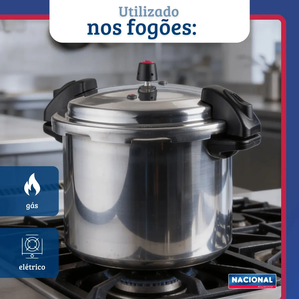 Panela De Pressão Fechamento Externo Profissional 20L Nacional