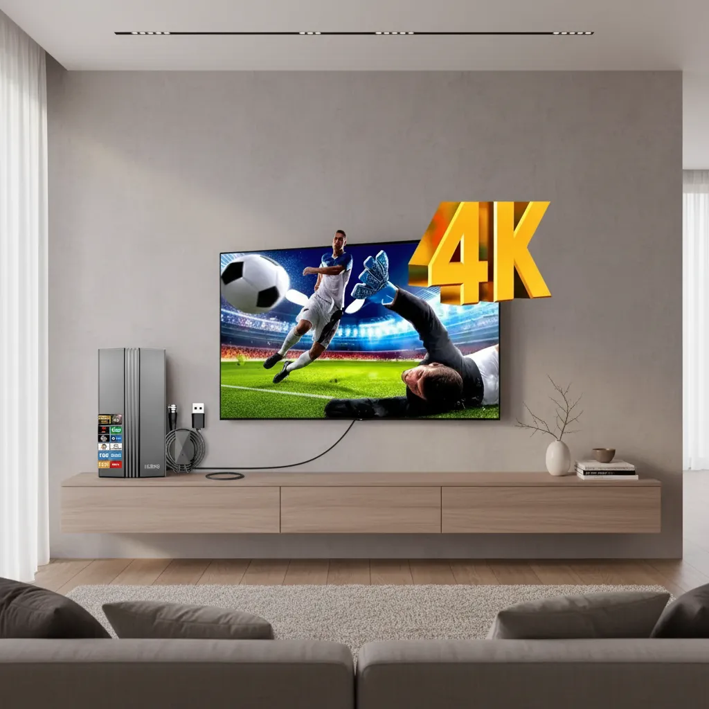 Antena Digital Hdtv 4k Interna/externa 28dbi Cabo 10m
