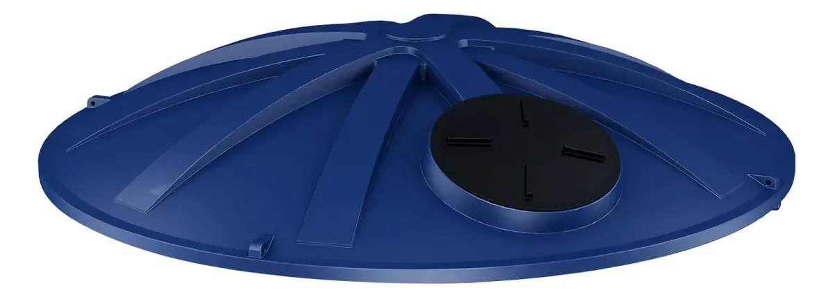 Caixa d'água Fortlev 7500L Vertical Polietileno Azul Reservatórios