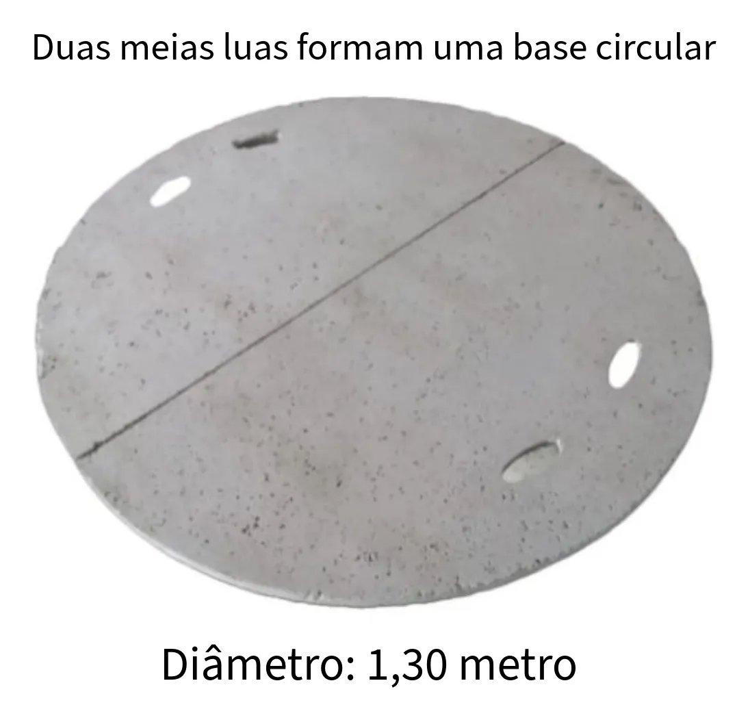 Base Suporte Proscimento 1000l Concreto Pré-moldado